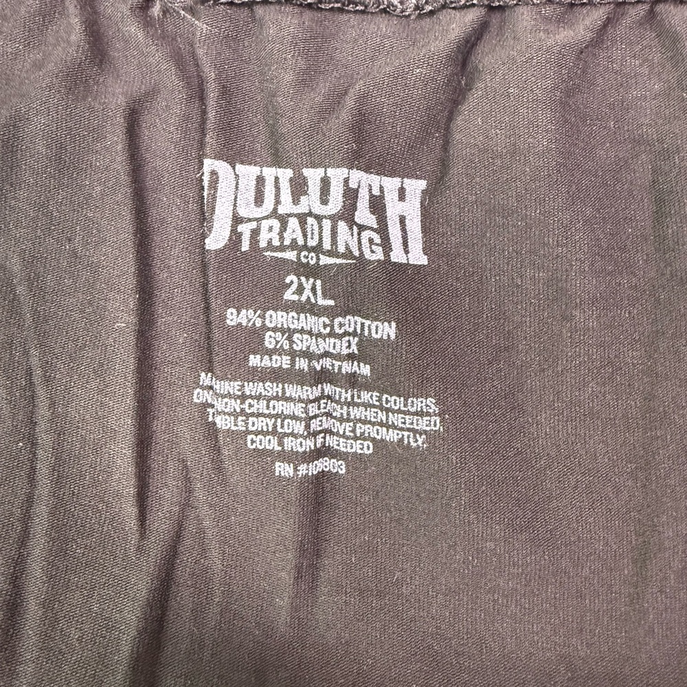 Duluth Trading Co Free Range Boxer Briefs - Black 2XL - Picture 8 of 9